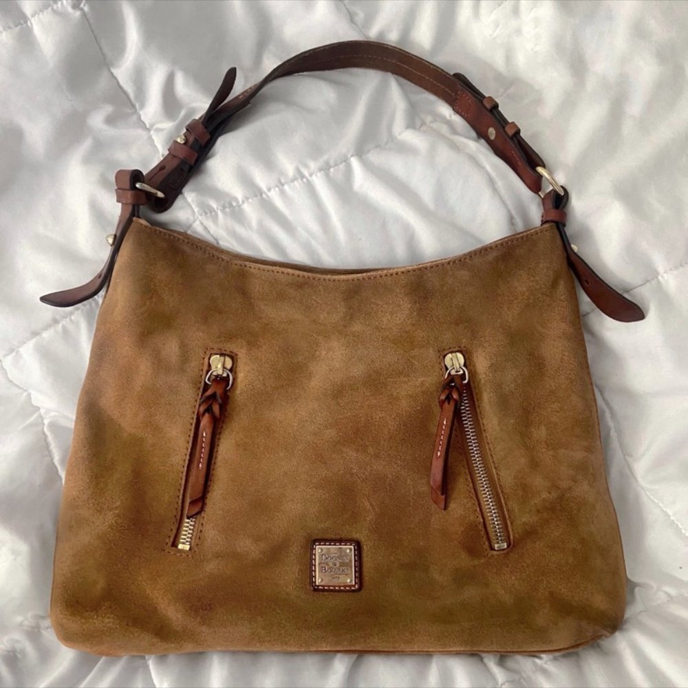 Dooney & Bourke Sueded Leather Purse